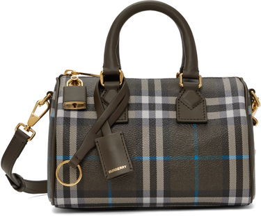 Handväska Burberry Burberry Mini Check Bowling Bag Flerfärgad | 8108262, 0