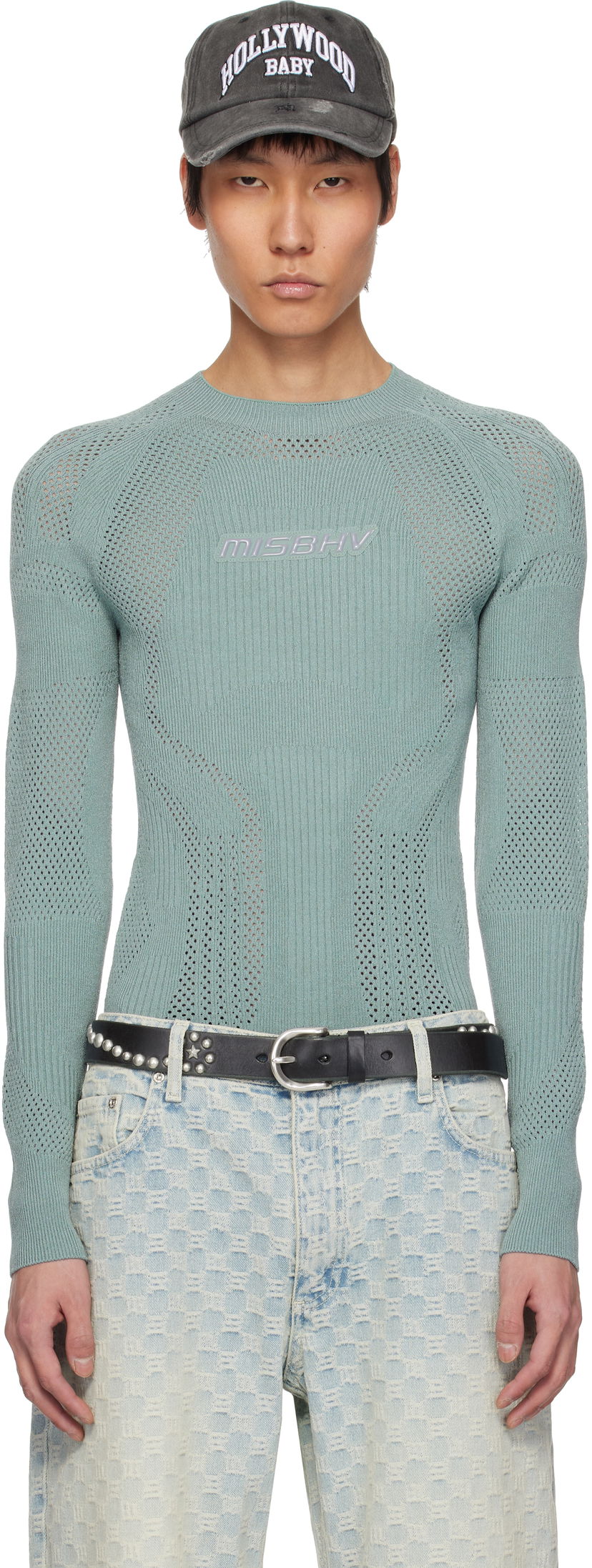 Sweater MISBHV MISBHV Future Sport T-Shirt Grön | 250M503
