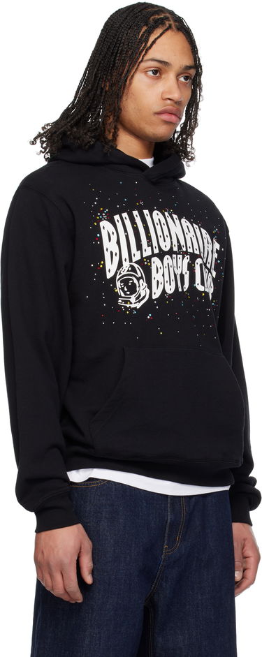 Sweatshirt BILLIONAIRE BOYS CLUB Billionaire Boys Club Embellished Arch Logo Popover Hoodie Svart | B25141, 1