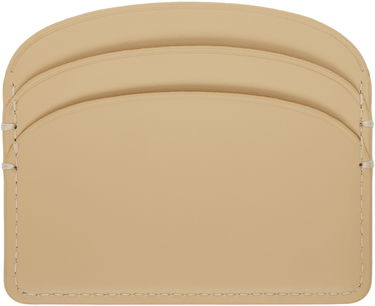 Ryggsäckar och väskor A.P.C. Navy Demi-Lune Card Holder Mörkblå | PXAWV-F63270, 3
