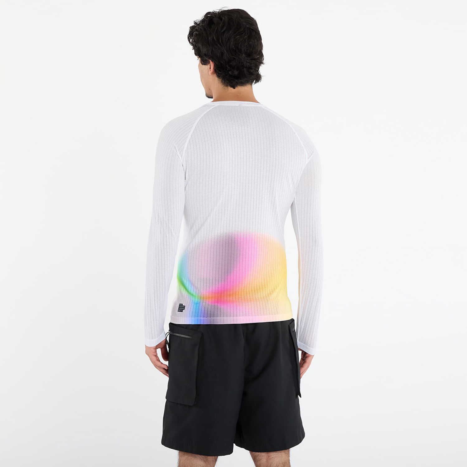 T-shirt Soar Running Long Sleeve Race Base Top Flerfärgad | AW25-SBL2M-WHI, 1