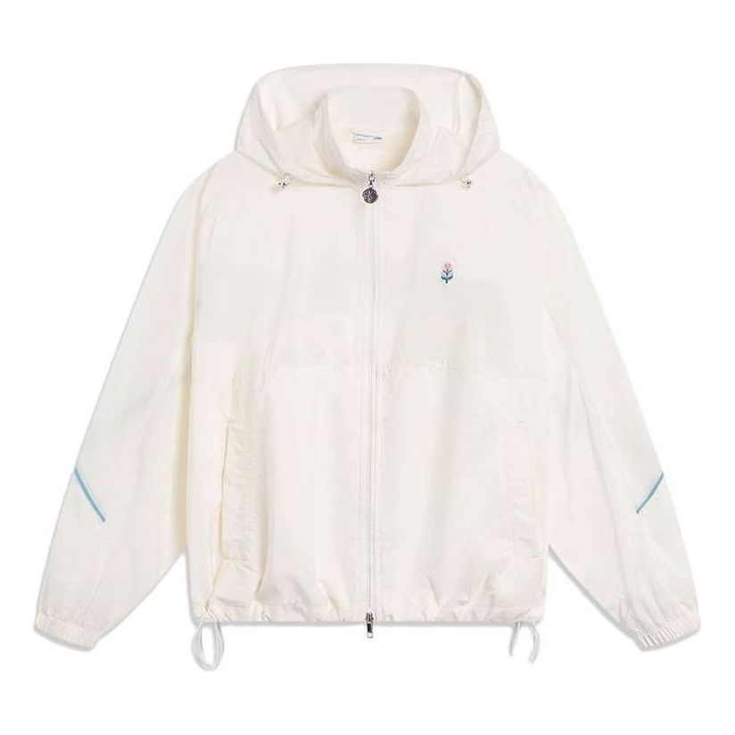 Vindjacka Li-Ning Athletics Sportswear Jacket Vit | AFDT434-6