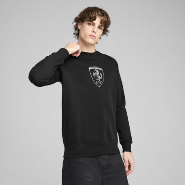 Sweatshirt Puma Scuderia Ferrari HP Race Big Shield Sweatshirt Svart | 630193_01, 0