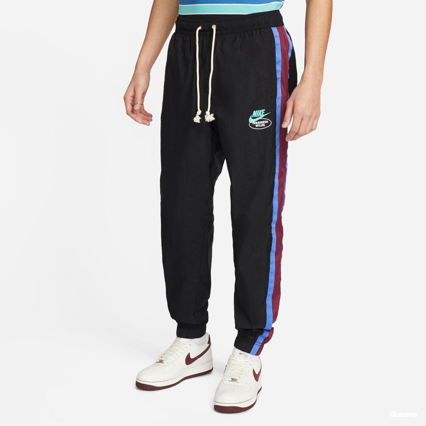 Träningsbyxor Nike Woven Unlined Tracksuit Bottoms Svart | DM5025-010, 0
