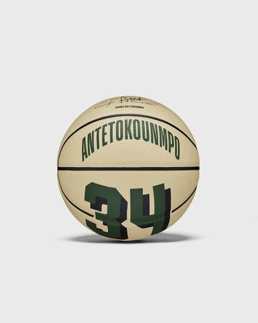 Sportutrustning Wilson Tennis Giannis Antetokounmpo NBA Player Icon Mini Basketball Size 3 Beige | WZ4007501XB3, 2