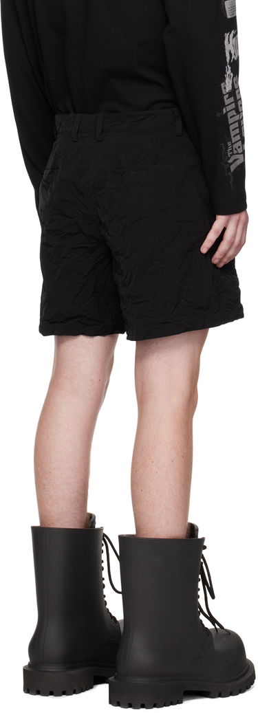 Shorts We11done We11done Crumpled Shorts Svart | WD-PT1-23-271-M-BK, 2