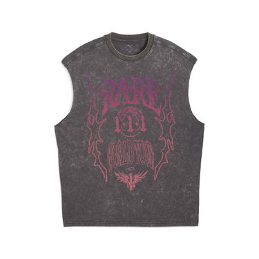 Linne Puma LaMelo World Tour-nament Cut Off T-Shirt Grå | 632428_01, 3