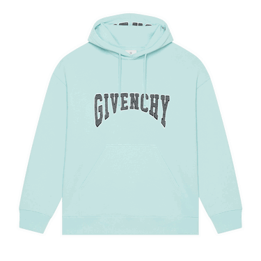 Sweatshirt Givenchy Slim Fit Print Hoodie Turkos | BMJ0HC3Y7M 466, 0