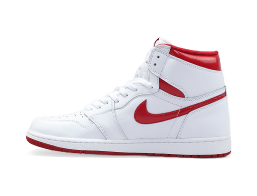 Begränsad upplaga Jordan Air Jordan 1 Retro High OG "Metallic Red" Vit | 555088-103
