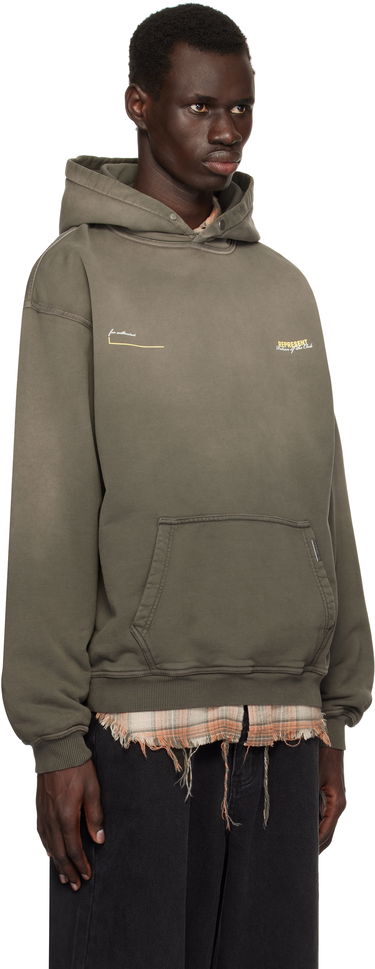 Sweatshirt Represent Clo Represent 'Patron Of The Club' Hoodie Grå | MLM4270, 4