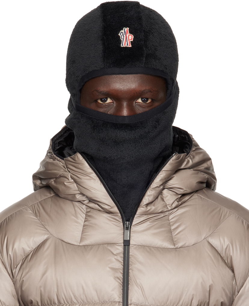 Mössa Moncler Velvet Fleece Balaclava Svart | J20973G00005809EG