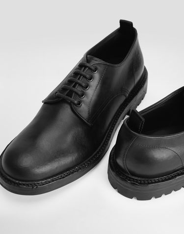 Tillbehör Dolce & Gabbana Dolce & Gabbana Calfskin Derby Shoes Svart | A10889AV32580999, 3
