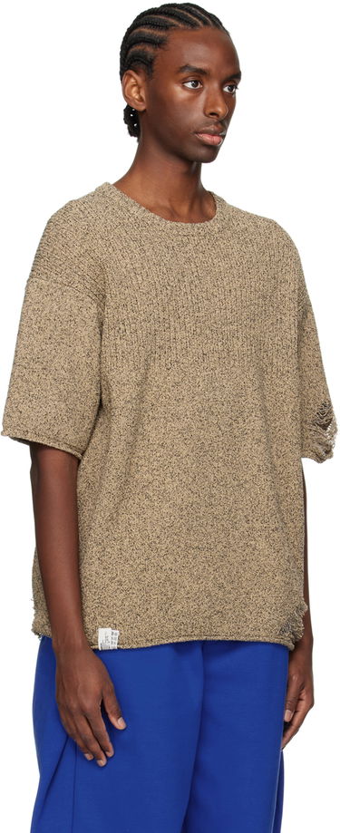 T-shirt ADER ERROR Distressed T-Shirt Beige | BN01SSKT0501BG, 1