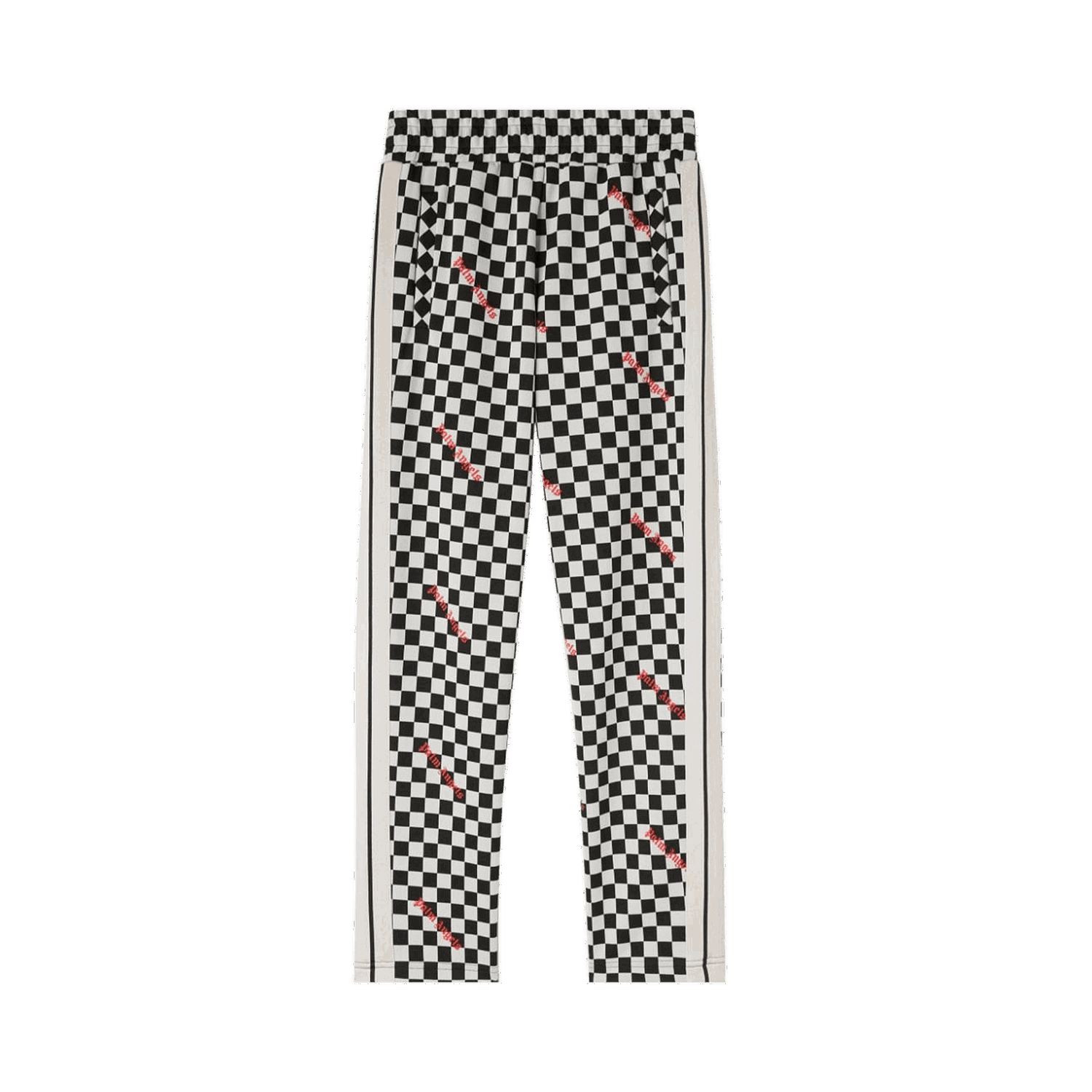 Träningsbyxor Palm Angels Jacquard Damier Classic Track Pants Svart | PMCJ001F22FAB0041025, 0