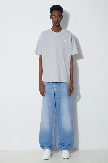 T-shirt New Balance T-s Grå | MT41509AG, 1