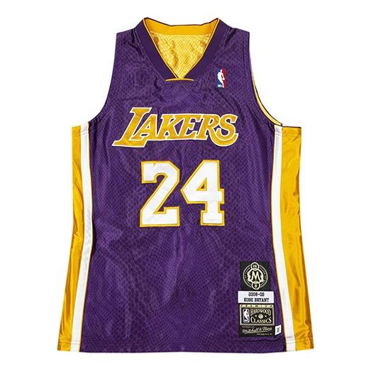 Jersey Mitchell & Ness Mitchell & Ness Los Angeles Lakers Kobe Bryant Authentic Jersey Purpur | NNBJGS20051-LALGOLDKBR