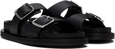 Kläder Studio Nicholson Studio Nicholson Denver Leather Sandals Svart | DENVER SNW - 1652, 3
