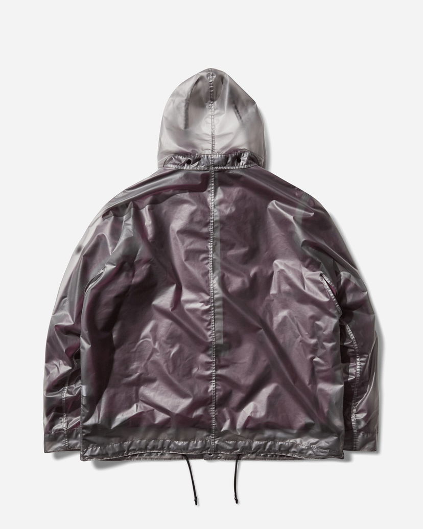 Jacka Stone Island Translucent Cover + Cotton Moleskin Jacket Purpur | K2S15-4100085-S0243 V0017