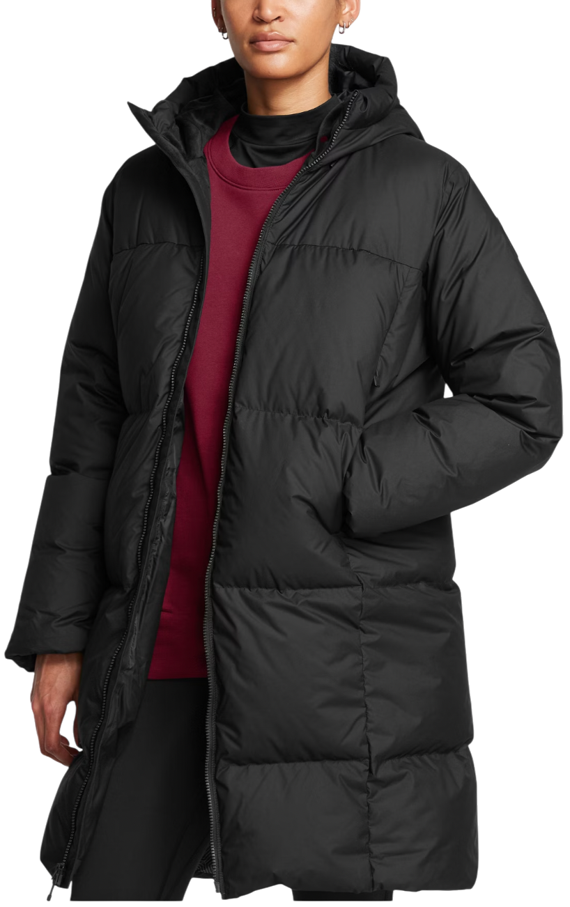 Pufferjacka Under Armour Women's Puffer Parka Svart | 1384649-001