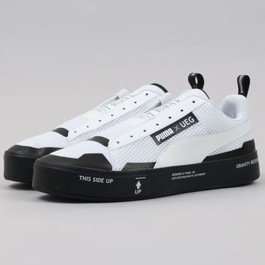 Sneakers och skor Puma Court Play SlipOn x UEG white - black Vit | 361637 02, 0
