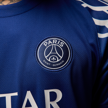 Jersey Jordan Paris Saint-Germain Stadium Dri-FIT Fourth Replica Jersey 2024/25 by Jordan Blå | HJ0865-493, 3