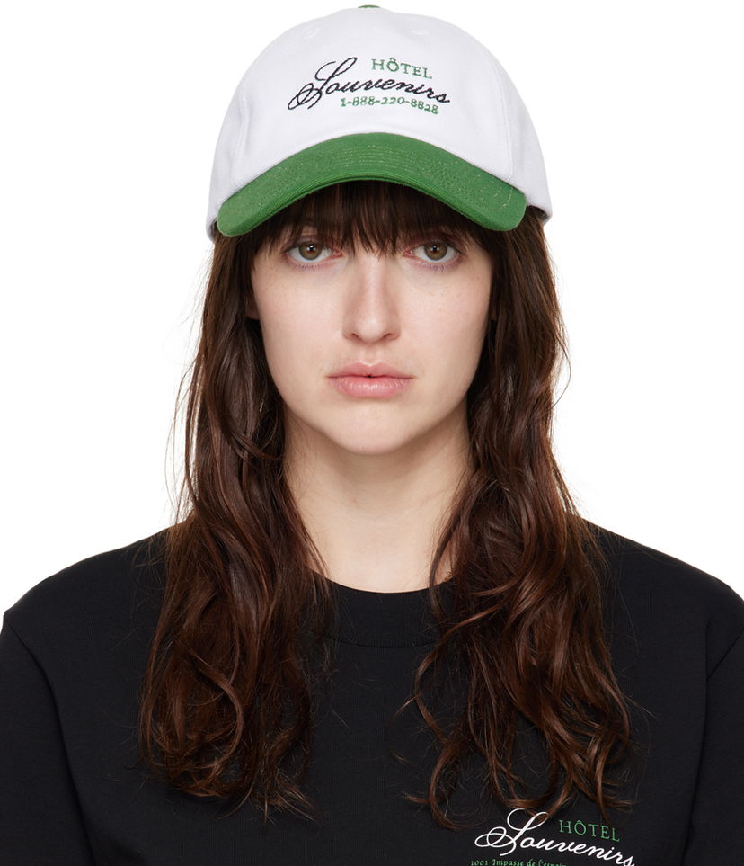 Keps A.P.C. White JJJJound Edition Hotel Cap Vit | COGYX-M24145