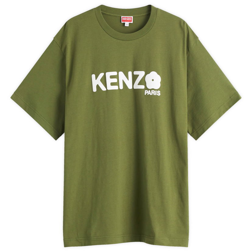 T-shirt KENZO Kenzo Boke Flower 2.0 Oversized T-Shirt Grön | FF55TS4914SG-50