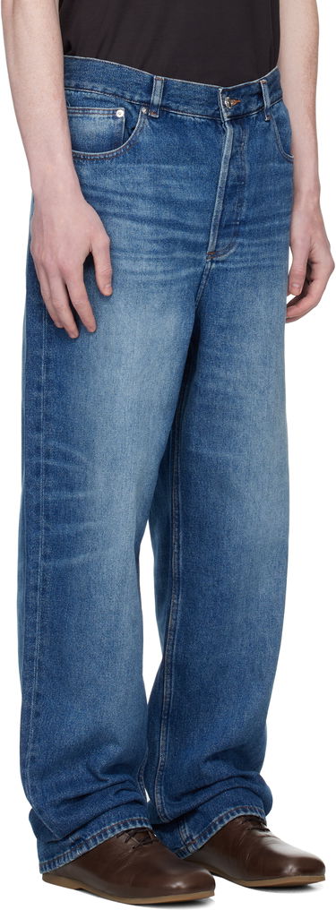Jeans A.P.C. A.P.C. Solal Loose Fit Jeans Blå | COHAD-M09238, 1