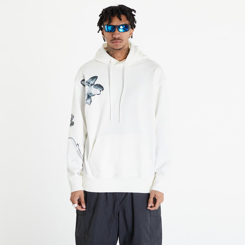 Sweatshirt Y-3 Graphic French Terry Hoodie UNISEX Off White Vit | IV7736