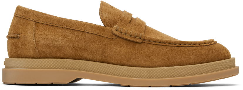 Sneakers och skor BOSS Hugo Suede Loafers Brun | 50536215