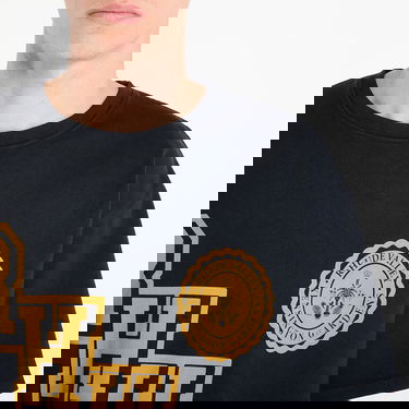 T-shirt Rhude Rhude Collegiate Crest T-Shirt Svart | RHPF25TT050120027, 2