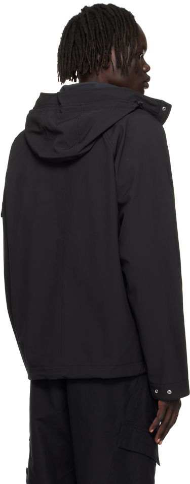 Jacka Stone Island Soft Shell-R E.Dye Hooded Jacket Svart | K2S15 Q100010 S0B22, 2