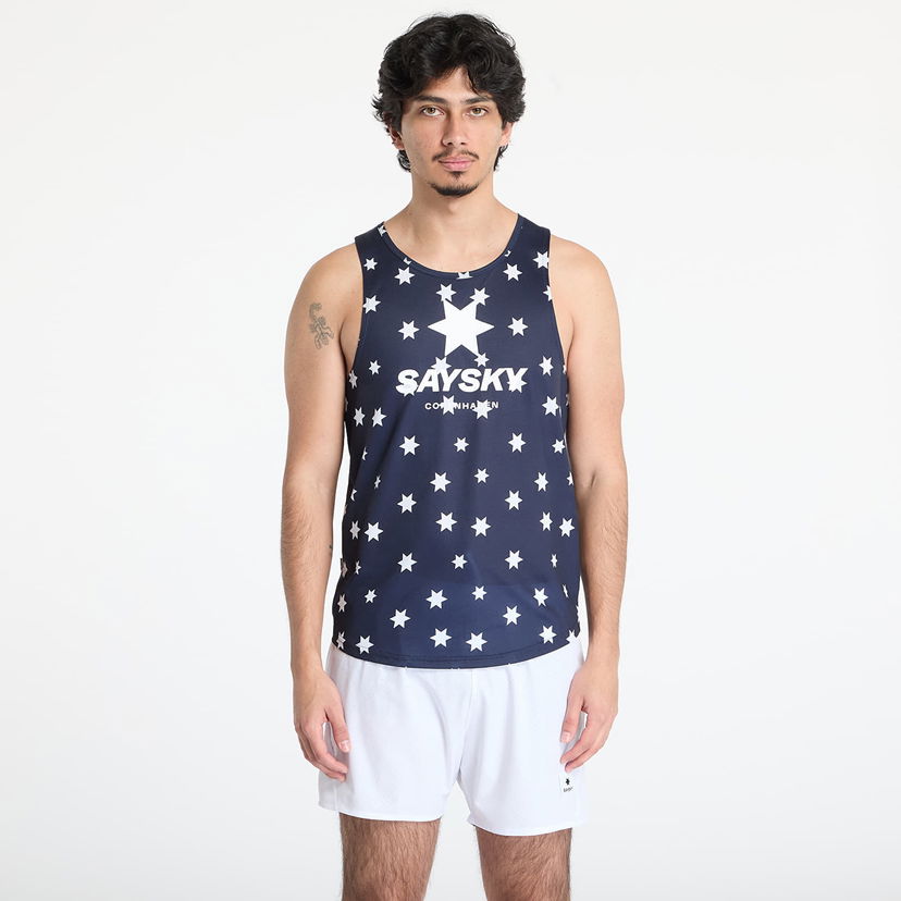 Linne Saysky SAYSKY Star Combat Singlet Top Mörkblå | NMRSI31C1028