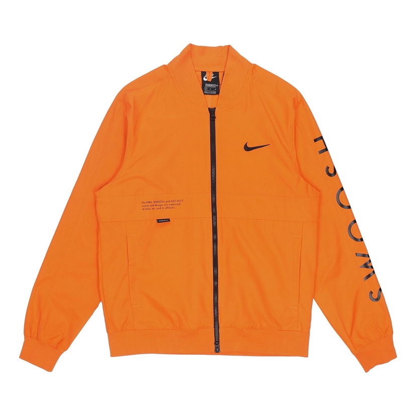 Bomberjacka Nike Sportswear Swoosh Logo Jacket Orange | DJ5368-801
