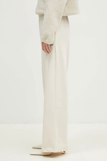 Träningsbyxor adidas Originals Wide Leg Fleece Pants Vit | JN3027, 1