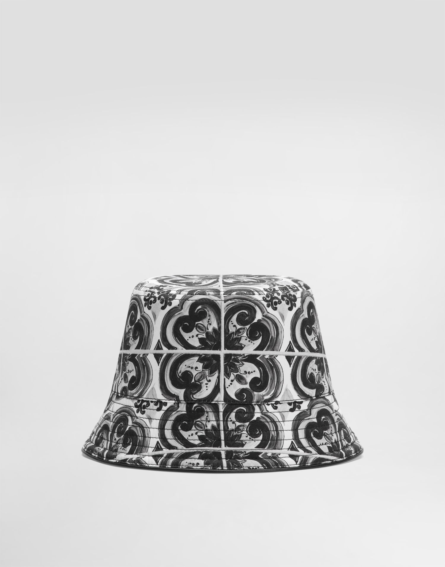 Hatt Dolce & Gabbana Dolce & Gabbana Majolica-Print Bucket Hat Flerfärgad | GH731AFSFNUIU3TN, 0