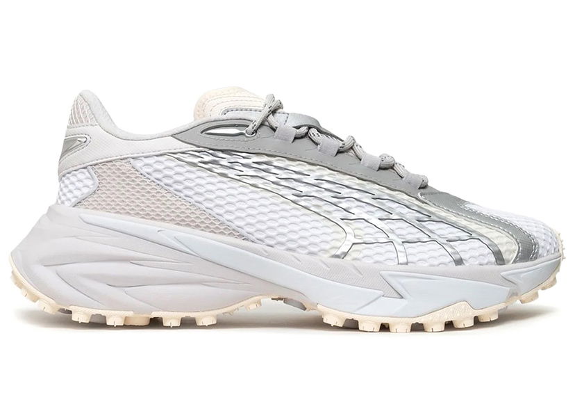 Kläder Puma Spirex Speed White Feather Gray Grå | 397263-01