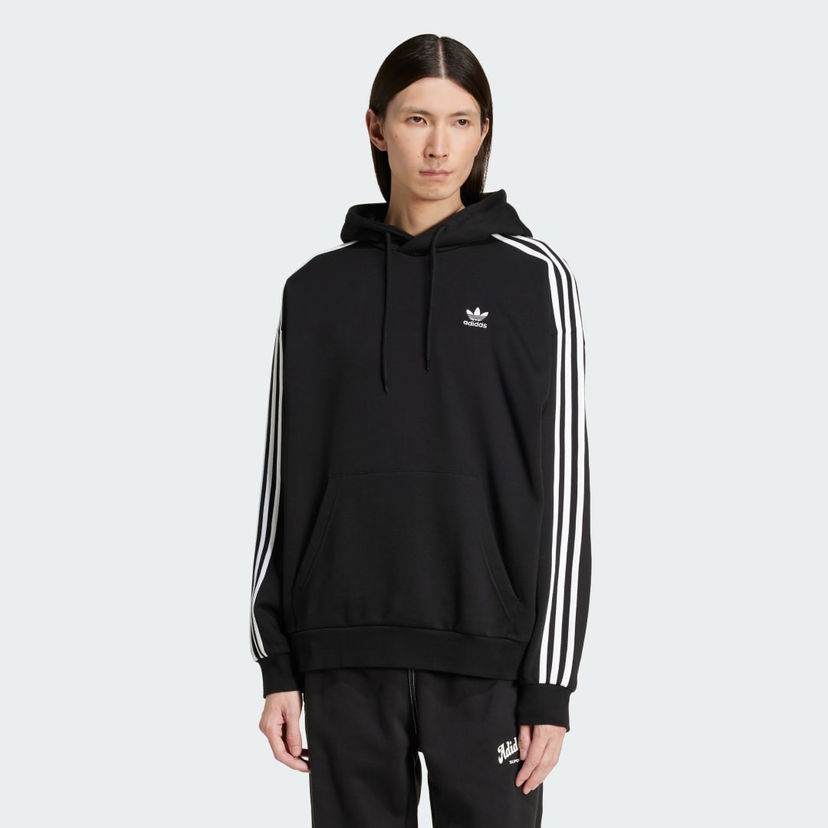 Sweatshirt adidas Performance Adicolor Baggy Fit Hoodie Svart | JC6251