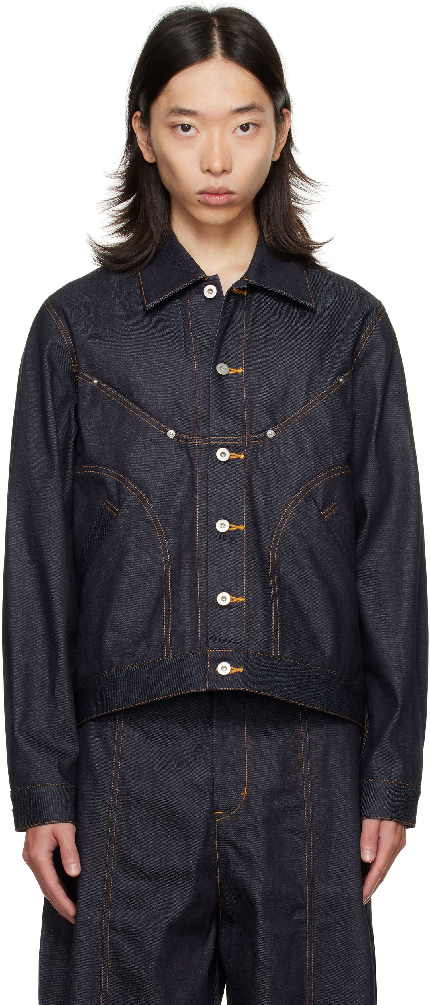 Jacka sage NATION SAGE NATION Jiji Denim Jacket Blå | S084 DENIM JIJI JACKET DENIM R, 0