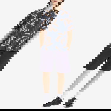 Shorts Dries Van Noten Dries Van Noten Habor Sweat Shorts, Size Large Mörkblå | 251-021158-1610-509, 4