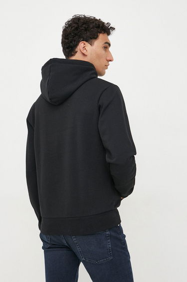 Sweatshirt Lacoste Organic Cotton Hoodie Svart | SH9623, 1