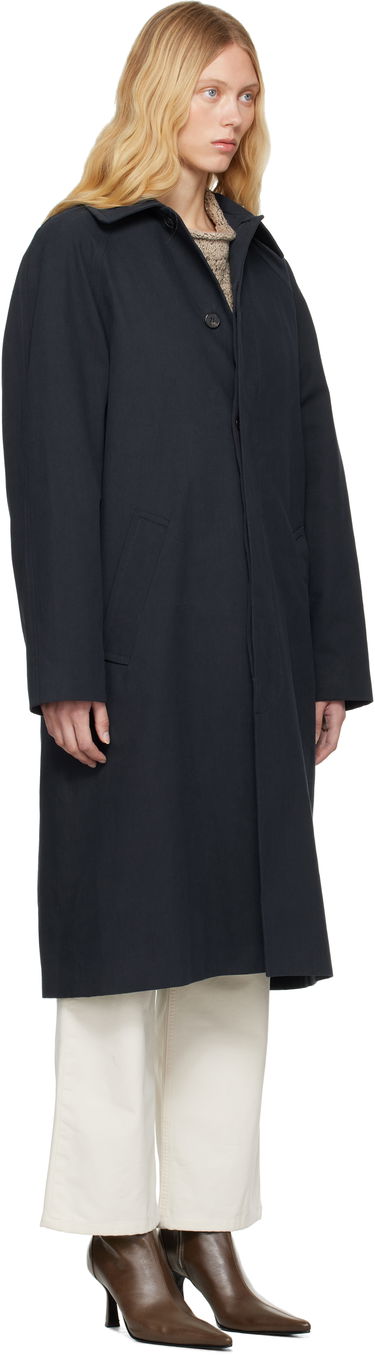 Trenchcoat A.P.C. A.P.C. Eduoard Mac Trench Coat Mörkblå | COGXT-M01549, 1
