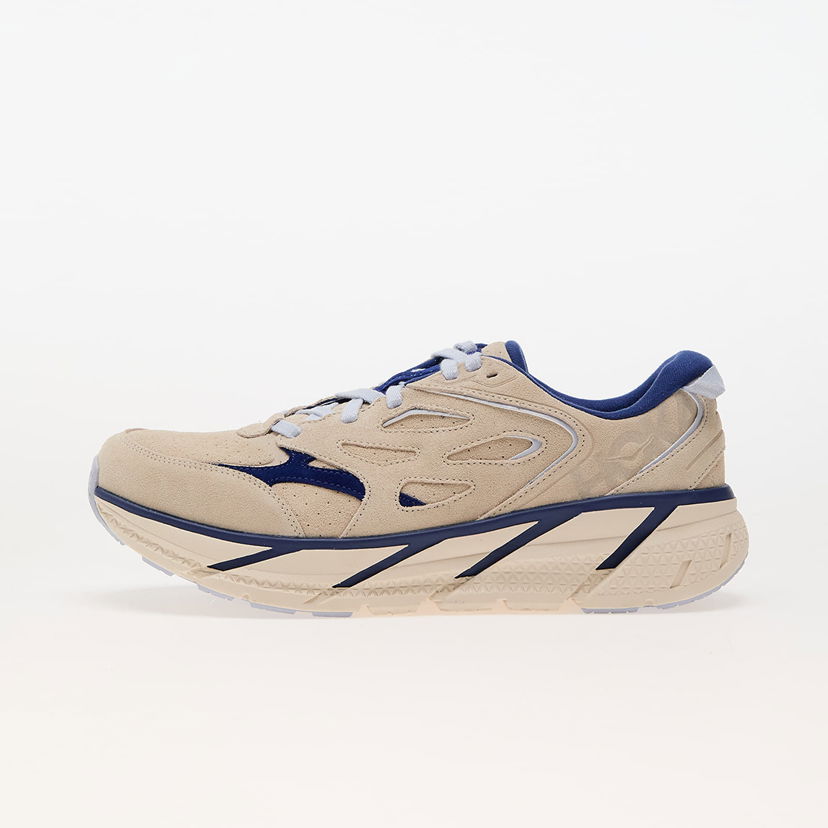 Löpning Hoka One One Clifton L Suede Beige | 1122571-OTH