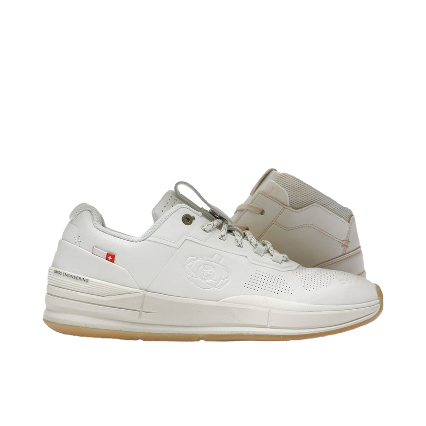 Sneakers och skor On Running The Roger RF2 2 Pack Ronnie Fieg White Clay Vit | 48.01273