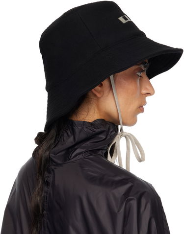 Hatt Rick Owens Rick Owens DRKSHDW Concordians Gilligan Bucket Hat Svart | DA02E7479 BMOEM6, 2
