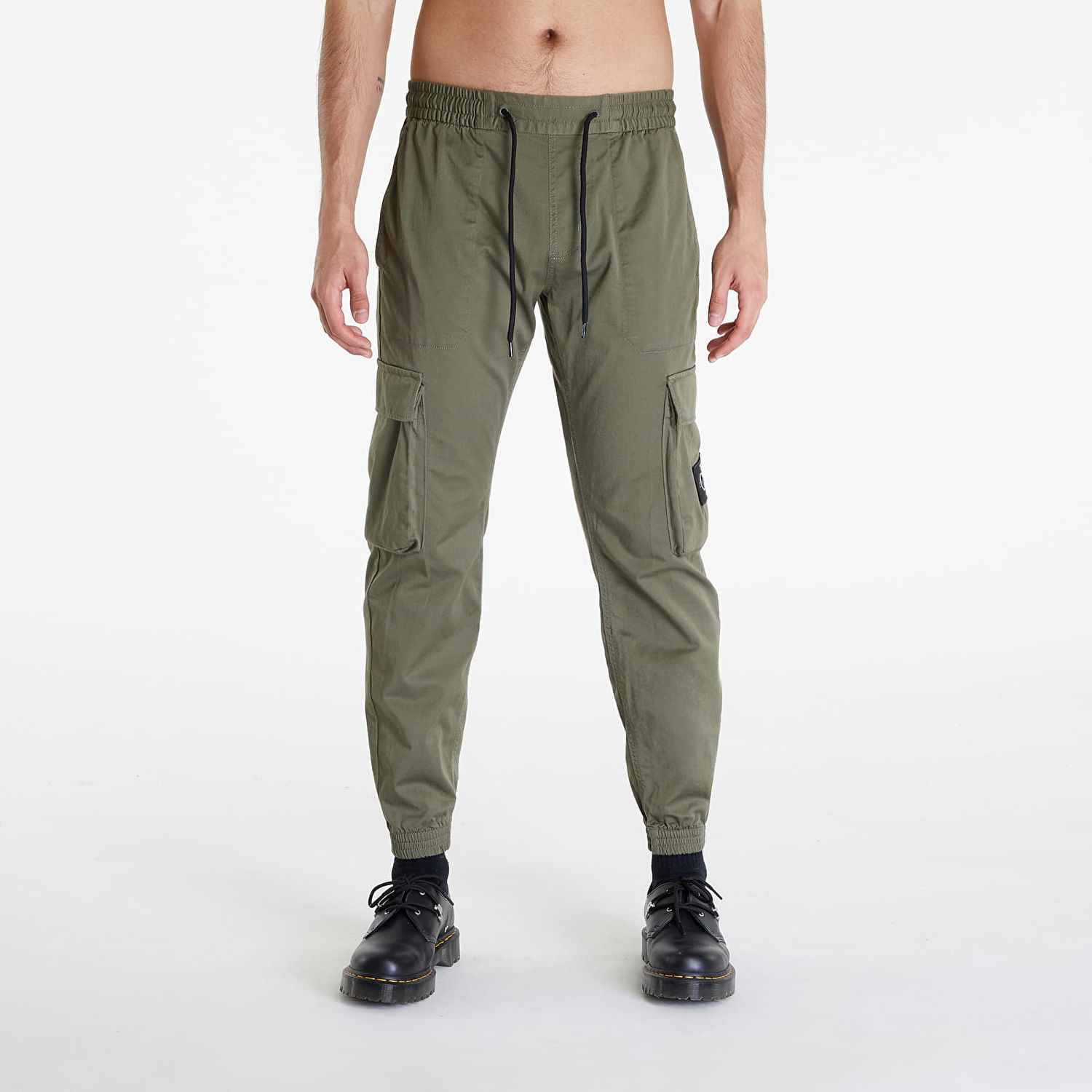 Jeans CALVIN KLEIN Skinny Washed Cargo Pants Green Grön | J30J324696 LDY, 0