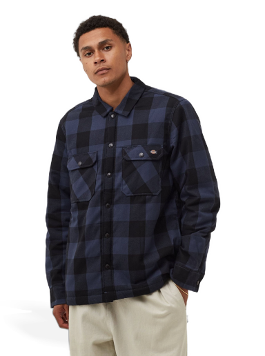 Skjorta Dickies LINED SACRAMENTO Mörkblå | 196248280585