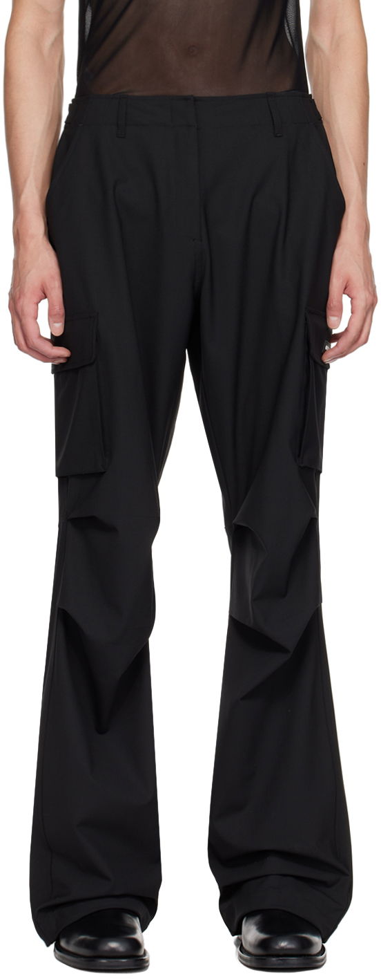 Cargo byxor Coperni Coperni Tailored Cargo Pants Svart | COPP40106CMEN