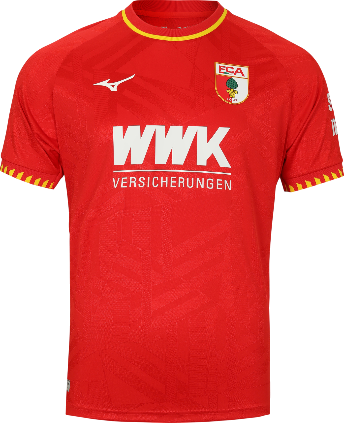 Jersey Mizuno Mizuno FC Augsburg Away Jersey 2025/26 Röd | p2gacx11-52, 1