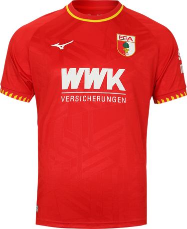 Jersey Mizuno Mizuno FC Augsburg Away Jersey 2025/26 Röd | p2gacx11-52, 1